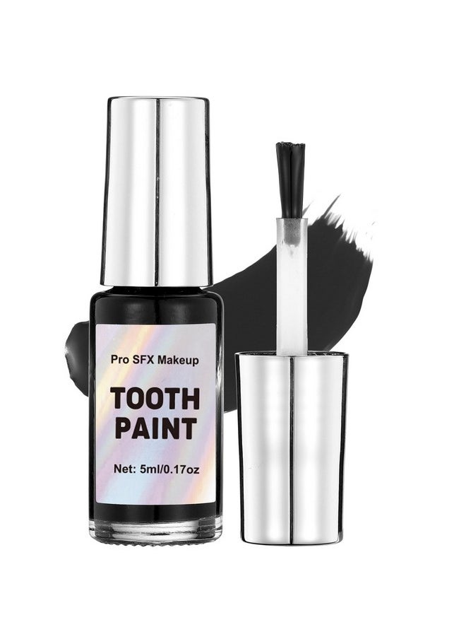 Wismee - Black Tooth Paint, Professional Black Out Teeth Makeup, Perfect For Cosplay, Halloween Makeup, Theater, And Special Effects - Image 1