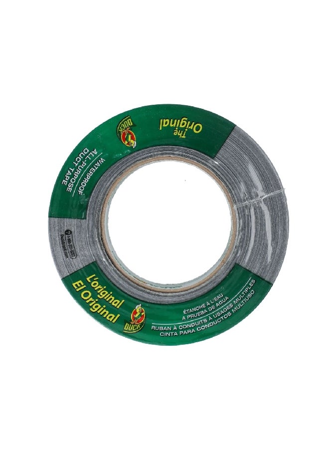 Duck All Purpose Strong Adhesive Duct Tape Grey 1.88 Inch x 60 yd 394475 - Image 2