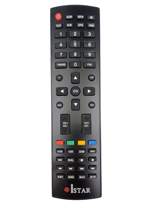 Replacement Remote Control Compatible with iStar Satellite Receivers