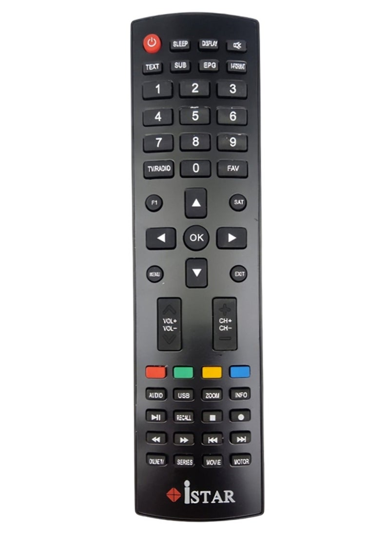 iSTAR - Replacement Remote Control Compatible with iStar Satellite Receivers - Image 1