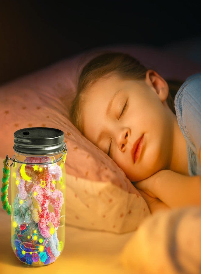 XXTOYS Crystal Growing Kit - Crafts for Girls Ages 6-8 - Create 12 Flowers Crystals Science Experiment Kit - DIY Decorative Lamp Set Light Up The Night - STEM Educational Toys Gifts for 6+ - Image 2