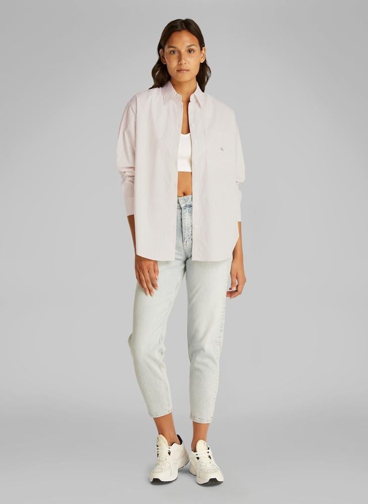Calvin Klein Jeans Button Down Relaxed Shirt  - Image 4