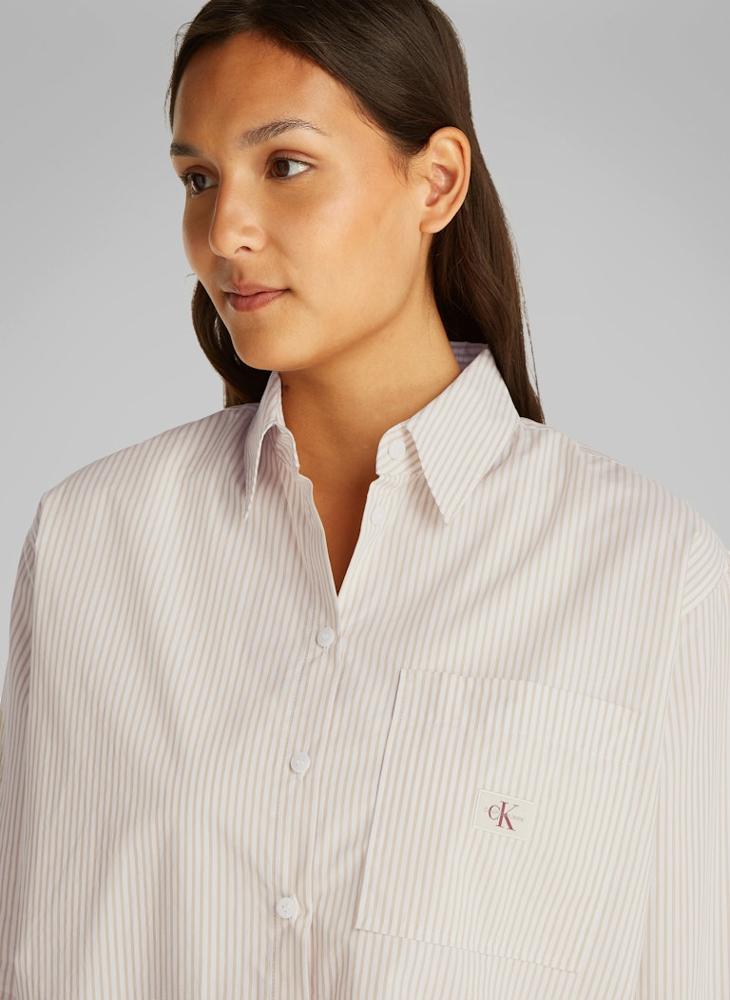 Calvin Klein Jeans Button Down Relaxed Shirt  - Image 3