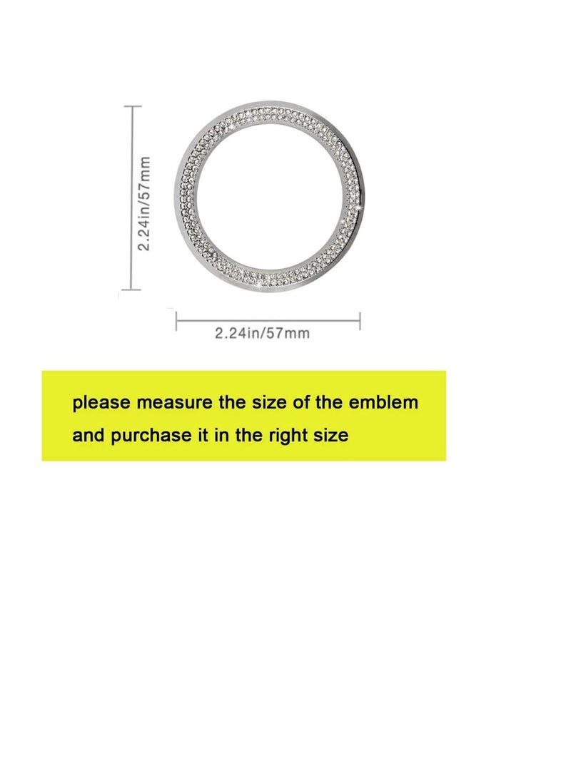 Y&D Steering Wheel Diamond-Encrusted Decoration Standard Car Interior Logo Caps for BMW Accessories Decorations Series X3 X5 E30 E36 E34 E39 F30 F34 F36 F15 G01 G30 G31 - Image 4