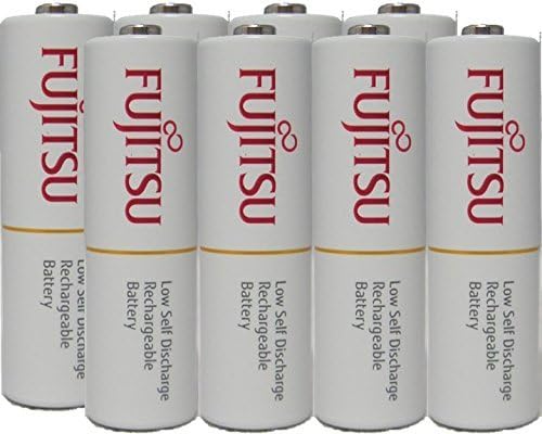 Fujitsu Ready-to-use HR3UTC AA Rechargeable Battery NiMH 1.2V Min. 1900mAh Made in Japan 8 Pcs - Image 2