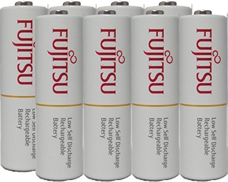 Fujitsu Ready-to-use HR3UTC AA Rechargeable Battery NiMH 1.2V Min. 1900mAh Made in Japan 8 Pcs - Image 3