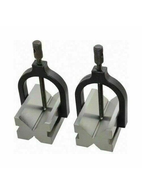 Precision Engineers Vee Blocks Clamp Set V Block Matched Pair 158 x 114