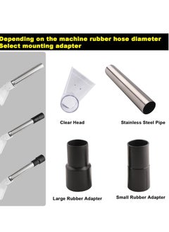 Oasisgalore Carpet Cleaning Vac Extractor Attachment-Tool - Cleaning Vacuum Clear Upholstery Car Detailing Turn Vac into an Extractor （Small）  - Image 3