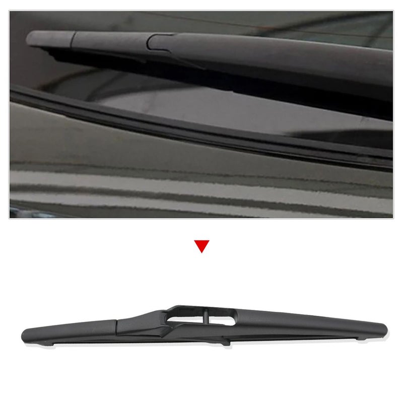 Natural Rubber Wiper Blades for Peugeot 308 T9 Hatchback 2014-2020 Front Rear 24 18 9 Inches - Image 3