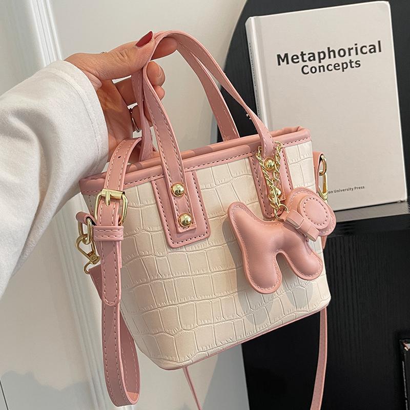 Trendy Small Handbag For Women Popular Stylish Crossbody Bag Niche Design Tote Bucket Bag - Image 2