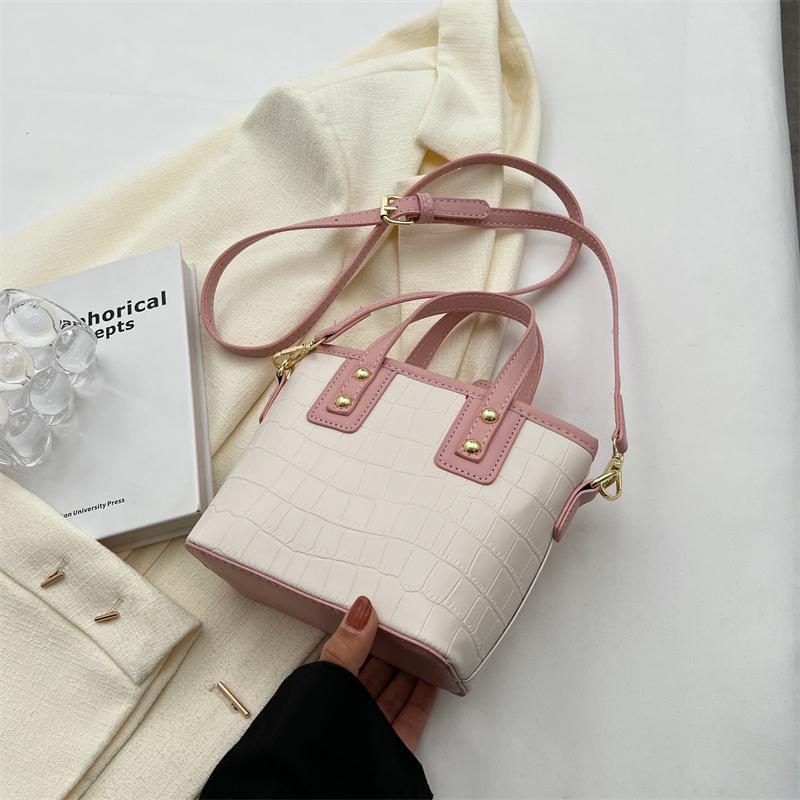 Trendy Small Handbag For Women Popular Stylish Crossbody Bag Niche Design Tote Bucket Bag - Image 1