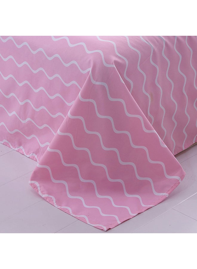 WEISDIN 3-Piece King Size Printed Bedding Set Cotton Multicolour - Image 3