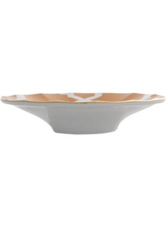 Porland Morocco Pattern3 Orange Ergonomic Tea Plate 12cm  - Image 3