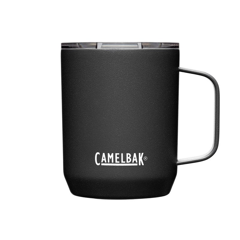 Camelbak Horizon 12Oz Camp Mug - Insulated Stainless Steel - Tri-Mode Lid - Black - Image 1