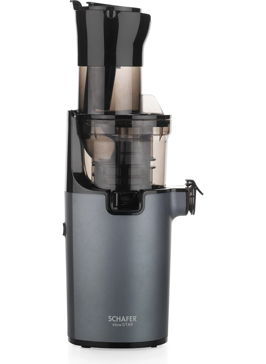 Schafer Slow Star Vegetable and Fruit Juicer-Anthracite