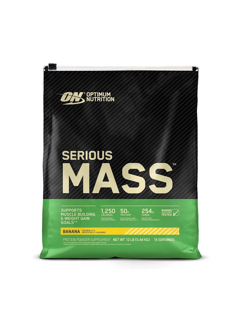 Serious Mass Protein Powder- Banana,12 LB - pzsku/Z8A62B422FC233F51CAF8Z/45/_/1675689165/63d405e0-51f8-4c04-8ec8-12ba65e3cabc