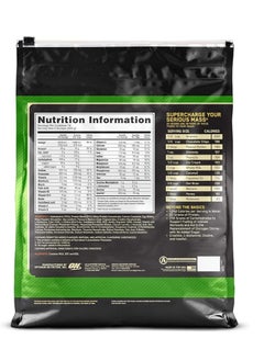 Optim Nutrition Serious Mass Protein Powder- Banana,12 LB  - Image 2