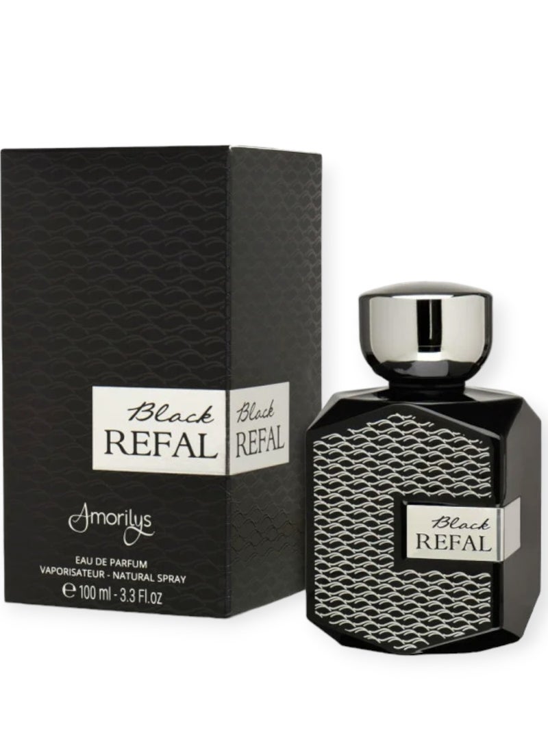 Refal Black For Men Eau De Parfum 100ml - pzsku/Z8A62B54A7E02FCDAA7C1Z/45/_/1723042239/146495f0-28e6-4f30-9b3b-966aacb83efd