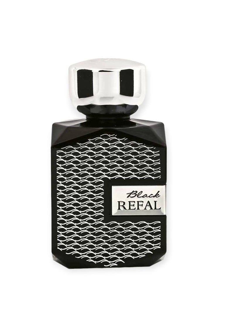 Refal Black For Men Eau De Parfum 100ml - pzsku/Z8A62B54A7E02FCDAA7C1Z/45/_/1723042288/236a2a48-7bd4-48c7-b137-af2b2035772f