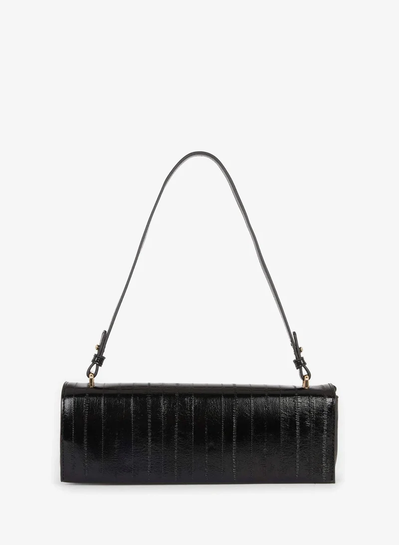 DeFacto Woman Faux Leather Baguette Bag