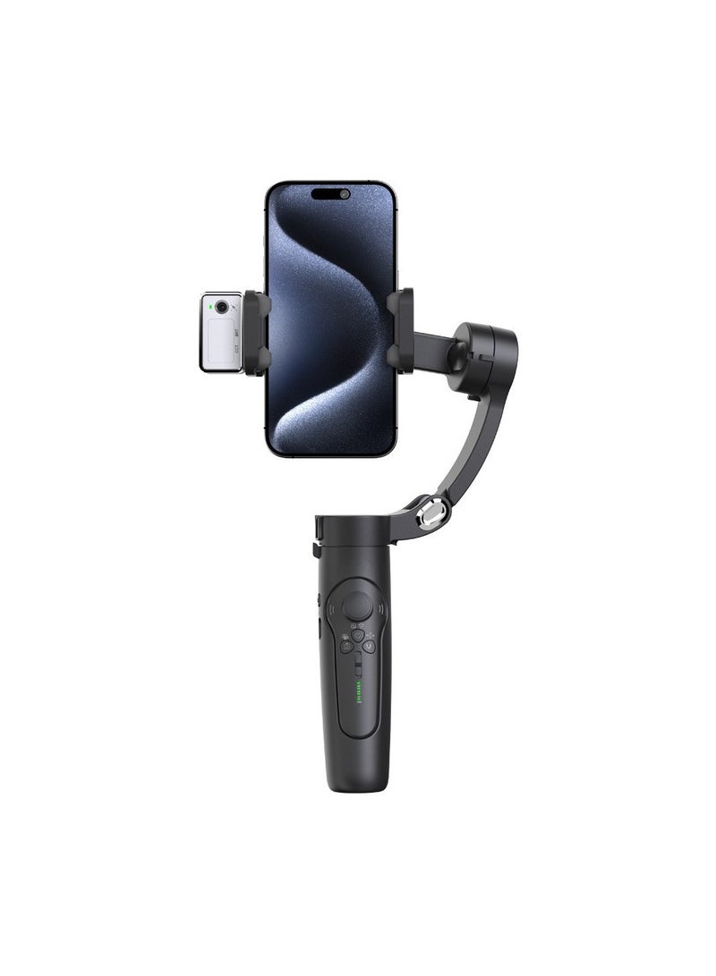 M3 phone stabilizer three-axis anti shake gimbal handheld shooting live AI face tracking with remote control selfie stick - Image 4
