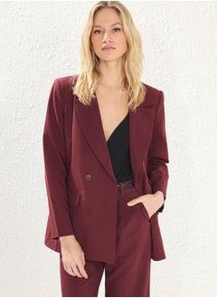 trendyol Belted Woven Blazer Jacket TWOAW25BC00017  - Image 1