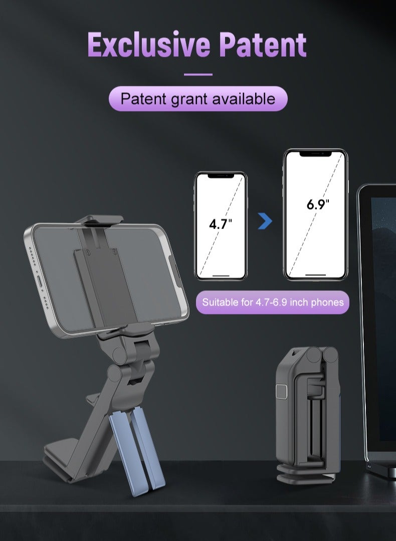 Universal Airplane in Flight Mobile Holder Phone Mount with Enhanced Stability | Dual 360° Rotation | Portable Stand for All Surfaces | Fits Samsung & iPhone - Image 3