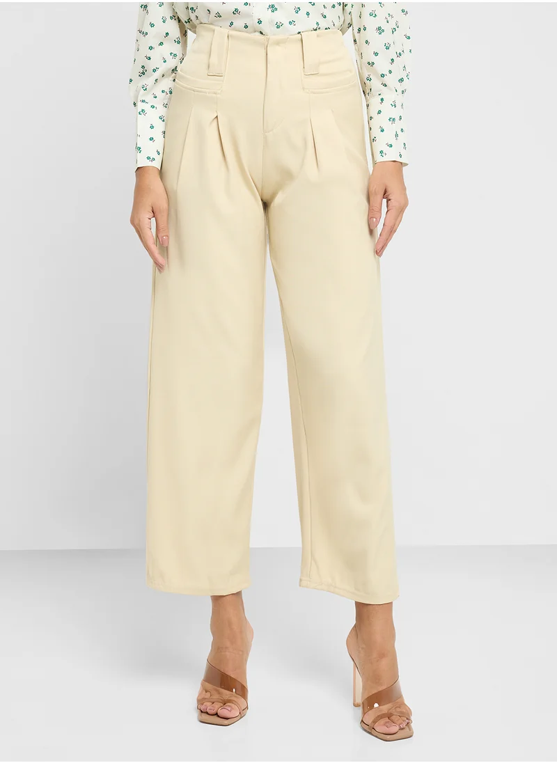 ELLA High Waisted Wide Leg Pants