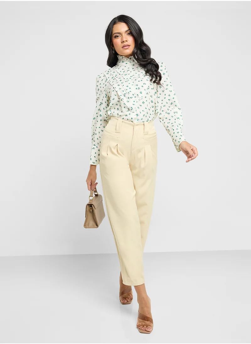 ELLA High Waisted Wide Leg Pants