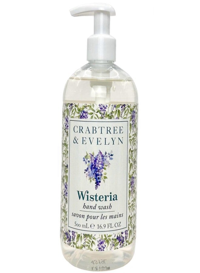 Crabtree & Evelyn WISTERIA Hand Wash 16.9 fl oz - Image 1