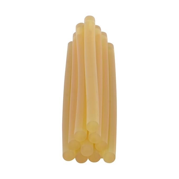 Artisan Adorn Hot Glue Sticks 11mm Yellow Pack of 15 Multipurpose DIY Craft  - Image 1