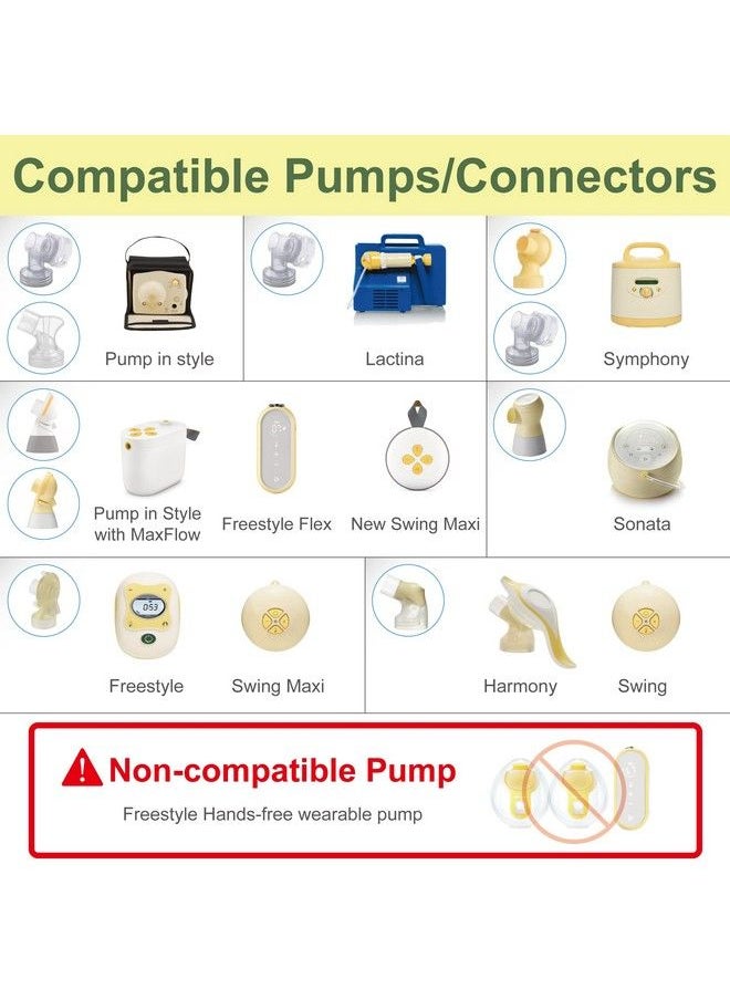 Maymom Myfit Crater Series 16Mm Two Piece Design Small Breastshield Compatible With Medela Breast Pumps; Not Original Medela Pump Parts; Replace Medela Shields; Fit Flex Connector; 2Pc  - Image 5