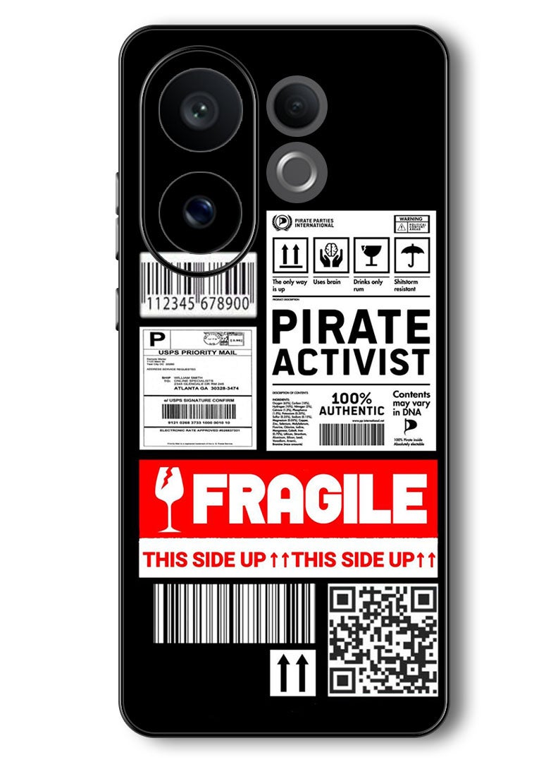 Theodor Case Compatible with Vivo V60 6.77 Inch Protection Shockproof Bumper Cover Private Activist - Image 1