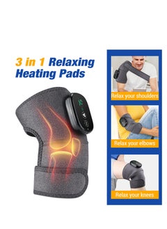 MissTiara Electric heating massage knee and shoulder pads, intelligent infrared therapeutic device, wireless heating, multi-level temperature adjustment  - Image 1