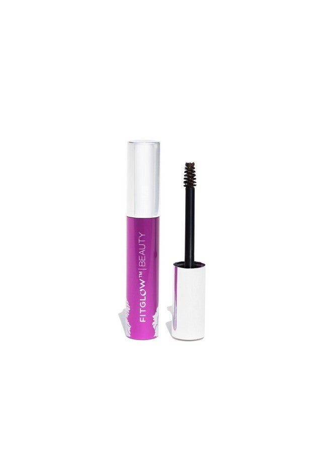FITGLOW Beauty Natural Plant Protein Brow Gel Vegan Womanowned Clean Beauty (Medium Brown) - Image 1