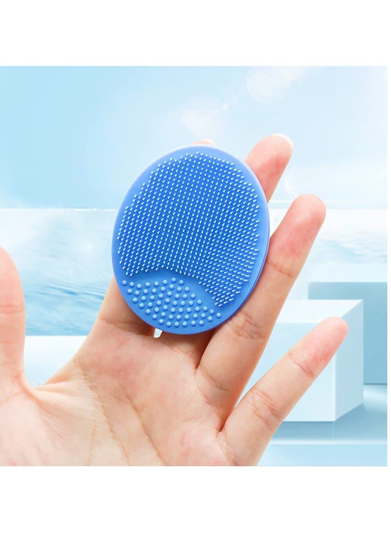 Face Scrubber, Facial Exfoliator, Face Scrub Brush, Soft Face Brush, Silicone Facial Cleansing Brush, Face Exfoliator Blackhead Acne Pore Cradle Cap Face Wash Brush for Deep Cleaning Skin Care 4 Pack - pzsku/Z8A6328A0D3358CC5DE6FZ/45/_/1736173681/f77b1578-2242-4345-81ca-ba4e37f398c0