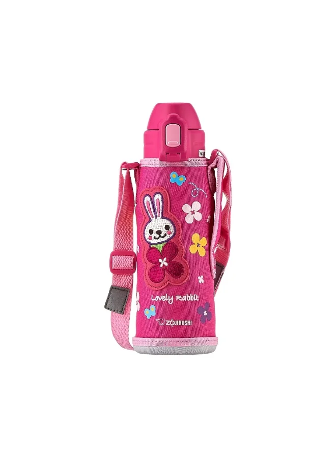 Zojirushi Zojirushi Kids Stainless Steel Vacuum Bottle, 0.52L,Pink