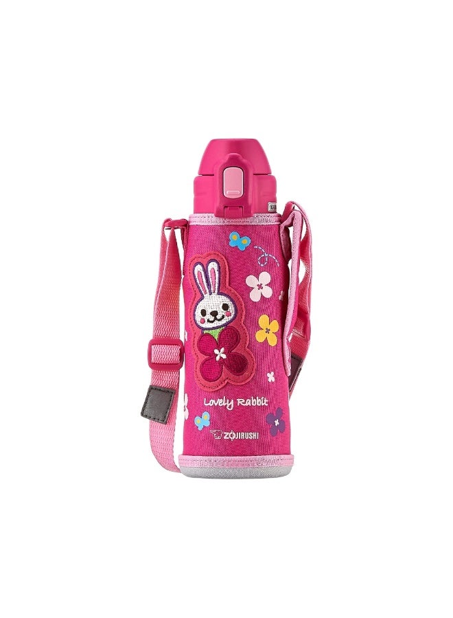 Zojirushi Kids Stainless Steel Vacuum Bottle, 0.52L,Pink - Image 1