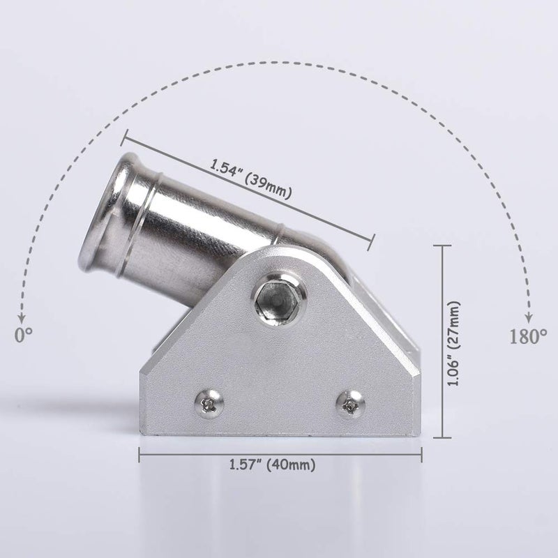 EASYANT Mini Desktop Metal Cannon Stainless CNC Machined Mini Cannon Model - Image 3