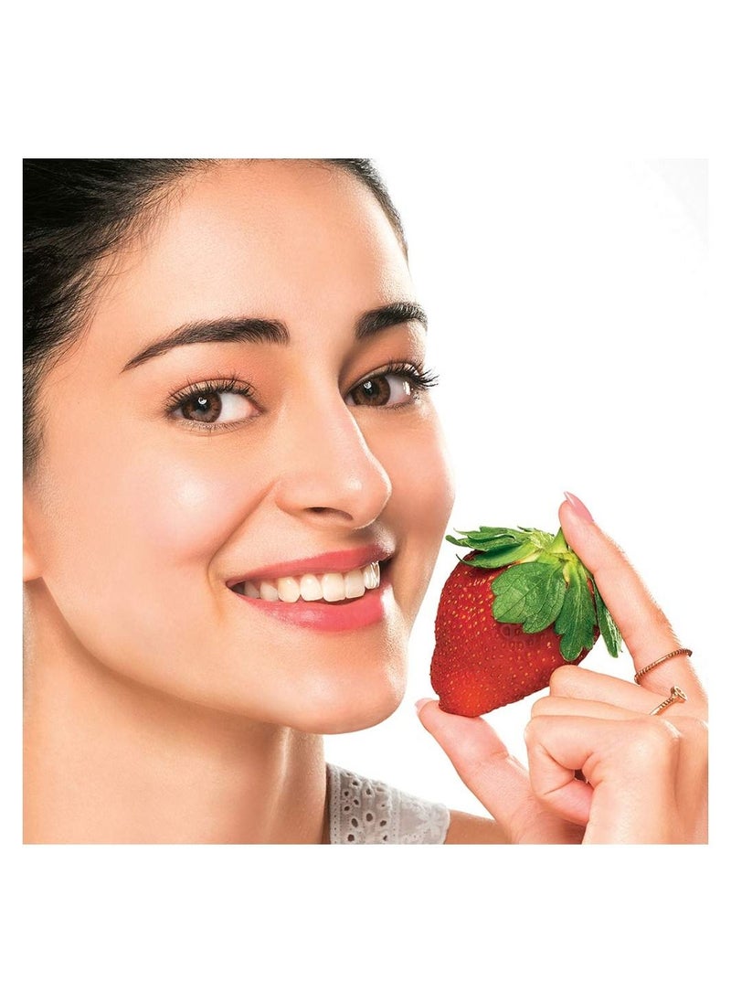 LAKME - LAKMÉ Blush and Glow Strawberry Combo Face Wash With Fruit Extracts 100 g Pack of 3 - Image 1