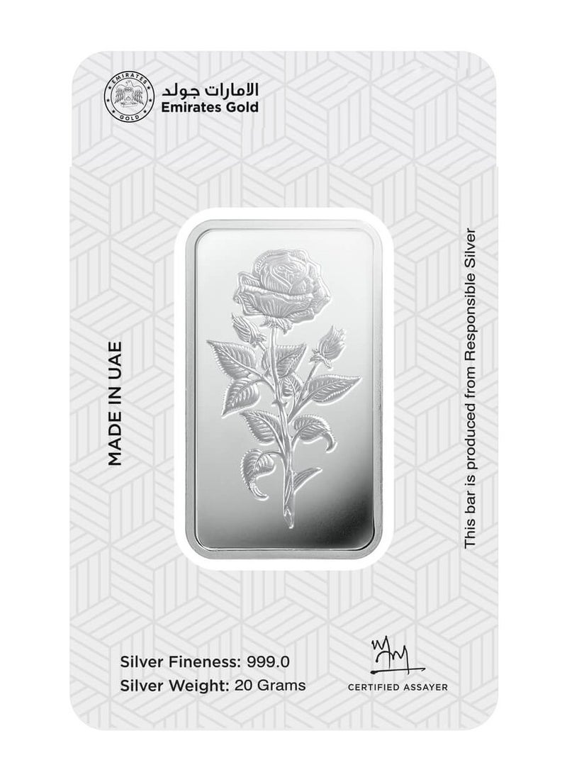 Emirates Gold Emirates | 20g Pure Silver Bar 999 - 20 Grams  - Image 2