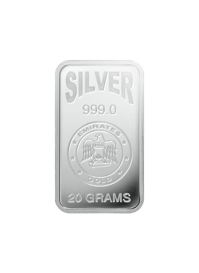 Emirates Gold Emirates | 20g Pure Silver Bar 999 - 20 Grams  - Image 3