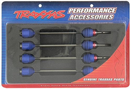 TRAXXAS عمود نقل الحركة الفولاذي Traxxas 5451R RevoMaxx مع الأغطية - Image 1