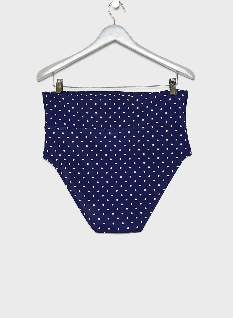 JoJo Maman Bebe Printed Tankini Maternity Bikini Set