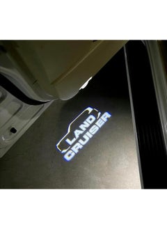 Vierex Fit For Land Cruiser Door Logo Light For Land Cruiser LC300 LC200 2008-2024 No-Fade Logo Ultra Bright Logo Projector LED Welcome Light LC300 Original Design For Toyota Land cruiser accessories  - Image 3