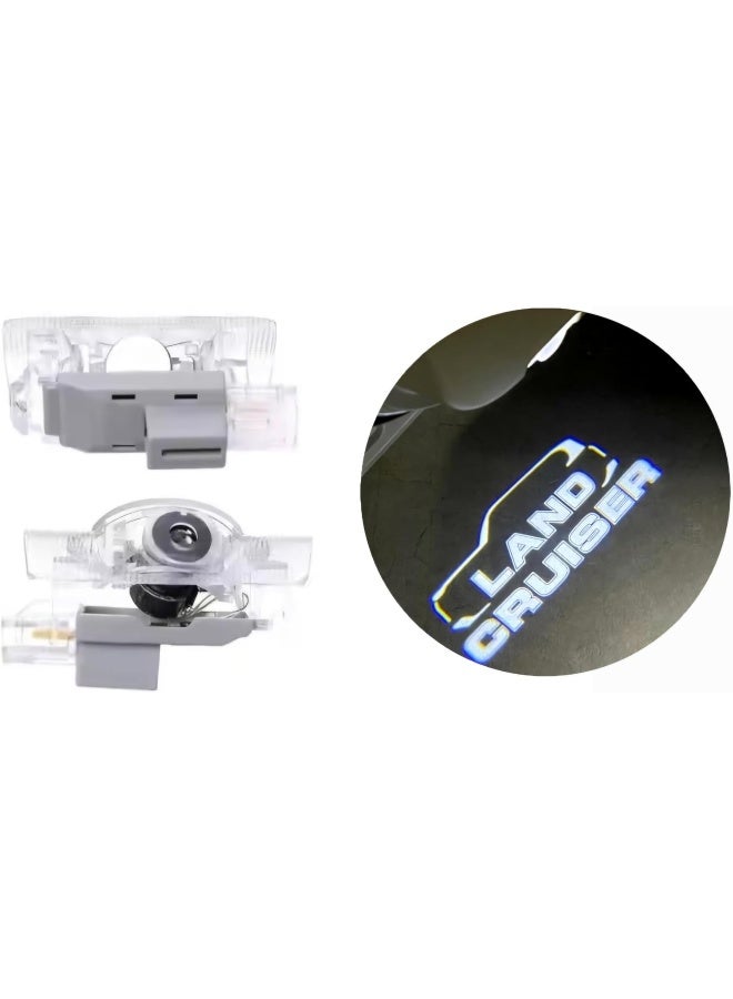 Vierex Land Cruiser Door Logo Light for Toyota Land Cruiser LC300 LC200 2008–2024 | Ultra Bright LED Welcome Light | No-Fade HD Logo Projector | Original LC300 Design Car Accessories - Image 2