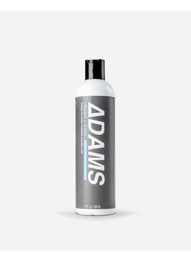 Adam's Polishes - Wash + Coat 12Oz, Sio2 Infused Soap - Image 1