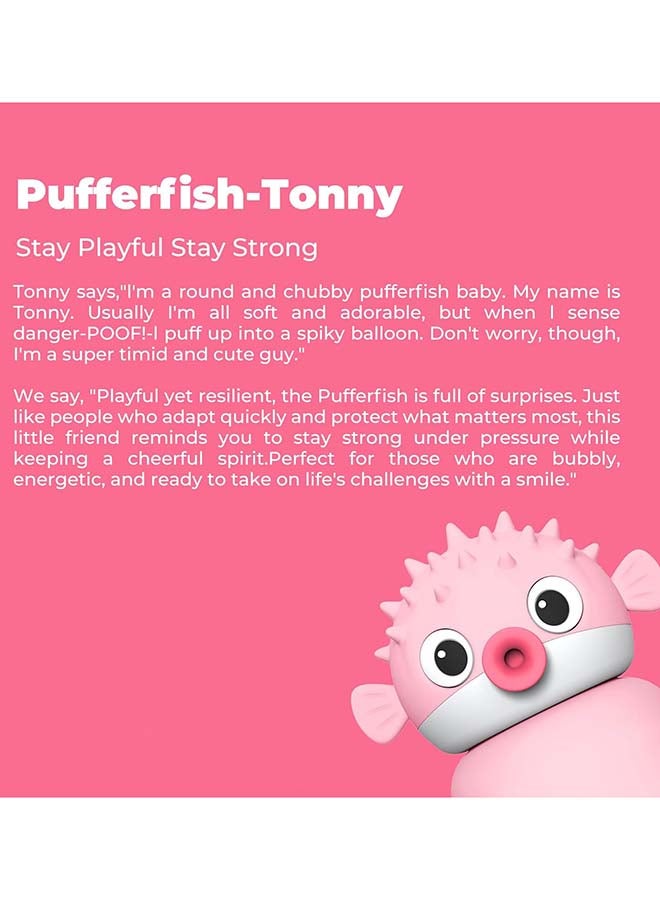 Utilife Zoofiesta Kids Insulated Water Bottle - Pufferfish Design - Leak-Proof & BPA-Free - Image 4