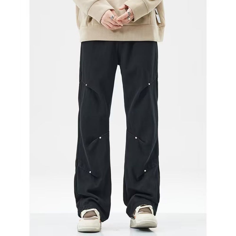 Unisex Classic Denim Jeans Loose Fit Daily Outdoor Wear - Image 4