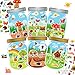 LINAYE 24 Sheets Insect Stickers with Jar Scenes Make Your Own Bug Jar Stickers Spring Crafts Activities for Kids Spring Party Decorations Supplies for Kids - Image 3